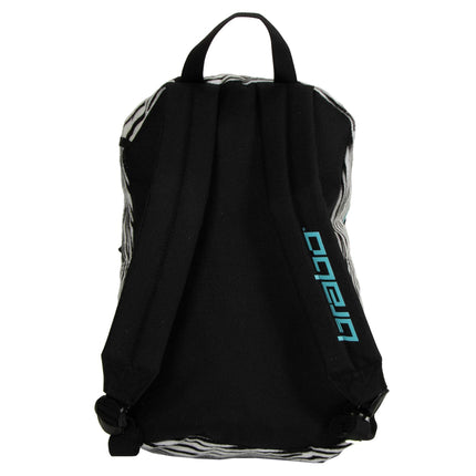 Brabo Storm Backpack Zebra/Aqua