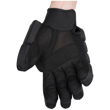 Brabo Elite Full Finger Indoor Hockey Glove Right Hand Black