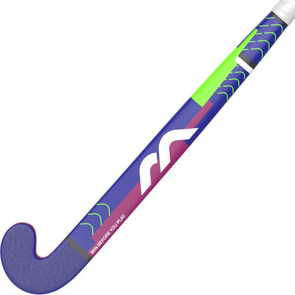 Mercian Genesis CF15 Pro Bend Junior Hockey Stick Blue/Purple 2025