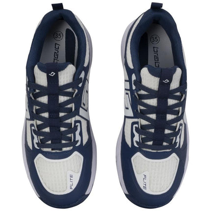 Brabo Tribute Junior Hockey Shoes Navy/White + Slides 2026/2027