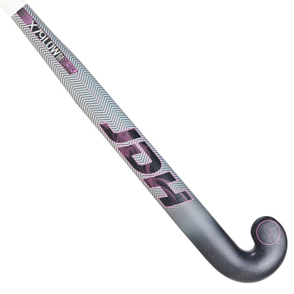 JDH X79TT Low Bow Hook Composite Hockey Stick Chrome/Pink 2021