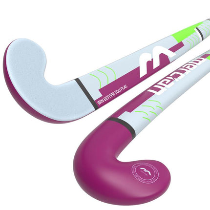 Mercian Genesis CF25 Pro Bend Hockey Stick Grey/Purple 2025