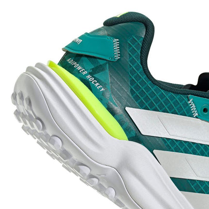 Adidas Adipower Hockey 3 Pure Teal Hockey Shoes 2025