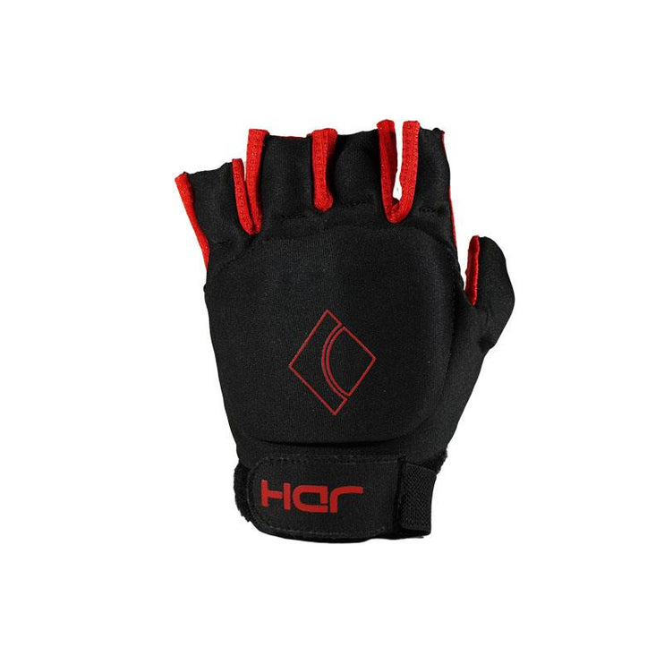 JDH PRO OD Single Knuckle Glove Black-Red