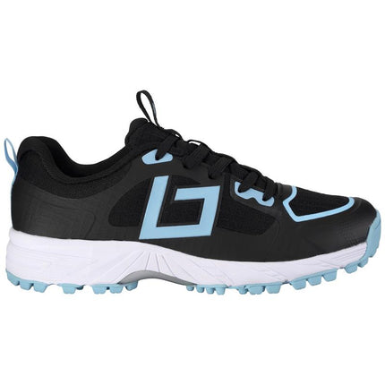 Brabo Tribute Hockey Shoes Black/Blue + Slides 2026/2027