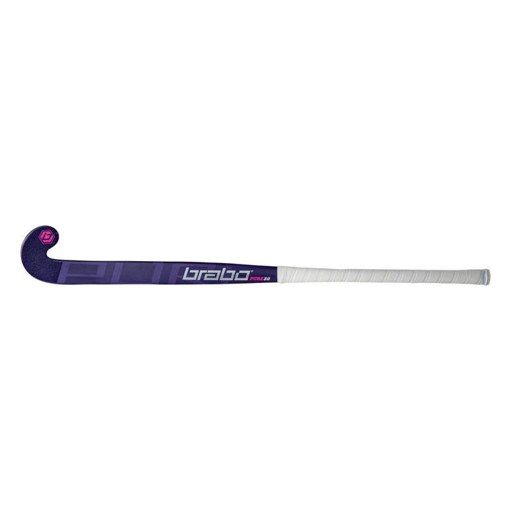 Brabo Pure 20 LB Hockey Stick Purple/Magenta 2024