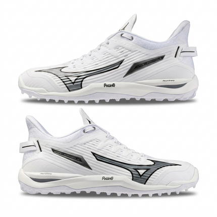 Mizuno Wave Leopardus Hockey Shoes White/Metallic Grey 2026/2027
