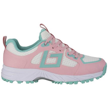 Brabo Tribute Hockey Shoes Pink/Aqua + Slides 2026/2027