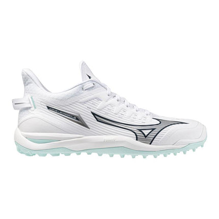 Mizuno Wave Leopardus Hockey Shoes White/Blue Tint 2025