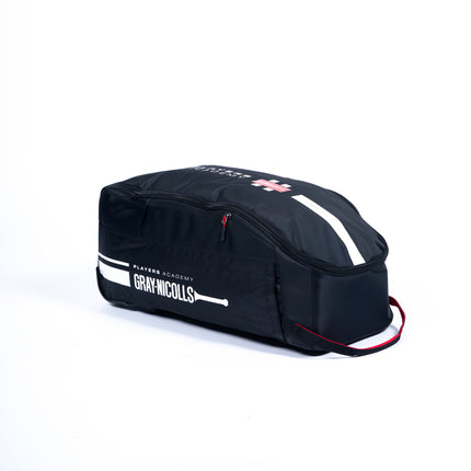 Gray-Nicolls Players Academy Cricket Wheelie Duffle Bag 2025 Black