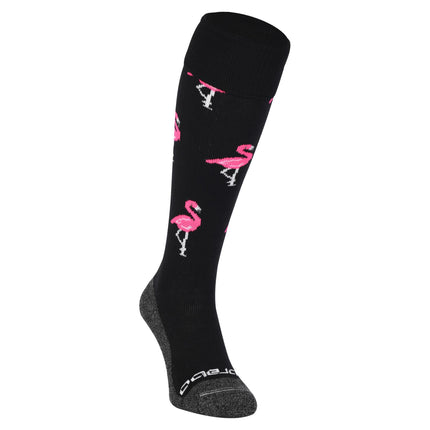Brabo Socks Flamingo Black/Pink