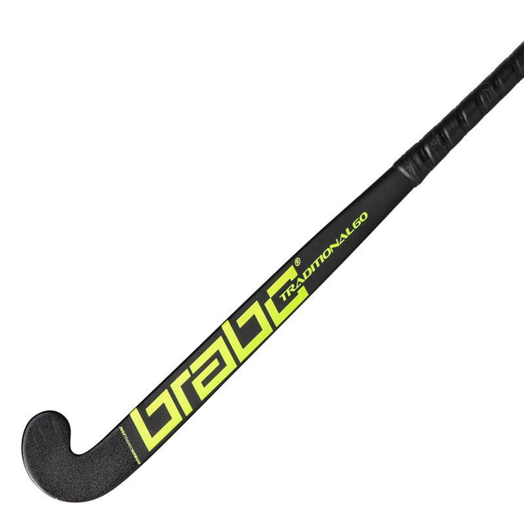 Brabo Traditional Carbon 60 CC Hockey Stick Black/Neon 2024