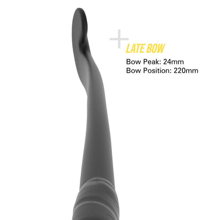 TK Black Elephants Late Bow Hockey Stick Black 2025