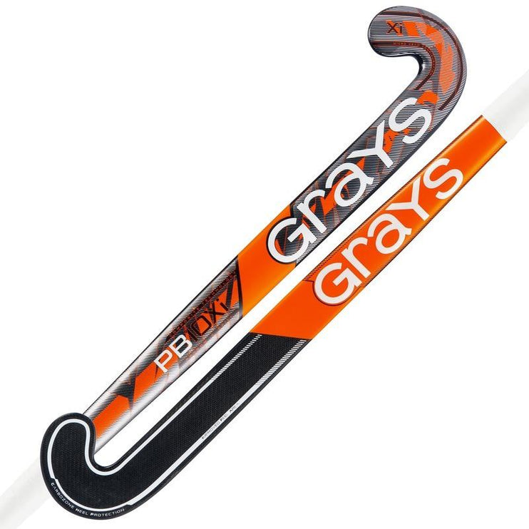 Grays PB10Xi Indoor Probow Hockey Stick 2026/27 - Elite composite indoor stick with extra low-bow profile and dynamic graphics