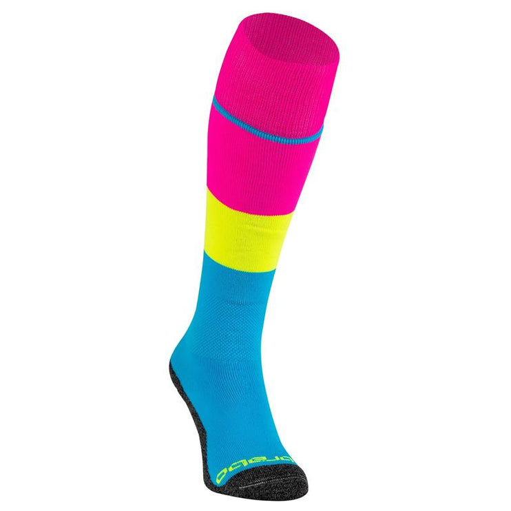 Brabo Hockey Socks - Neon Colourblock