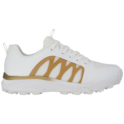 Brabo Elite White/Gold Junior Hockey Shoes 2026/2027