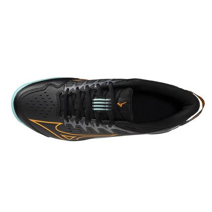 Mizuno Wave Lynx 2 Hockey Shoes Black/Tangelo/Ice Green 2025