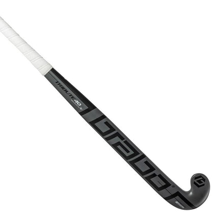 Brabo Tribute 40 LB Hockey Stick Grey/White 2024