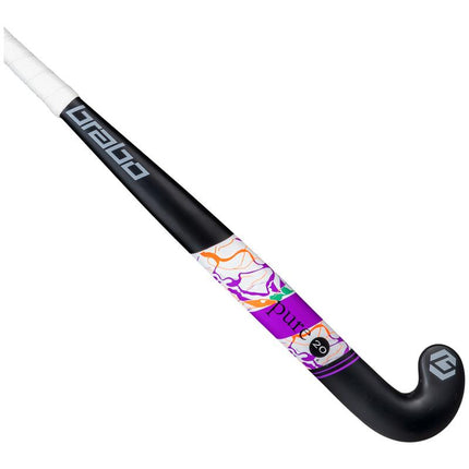Brabo G-Force Pure 20 Black/Purple Junior Hockey Stick 2025