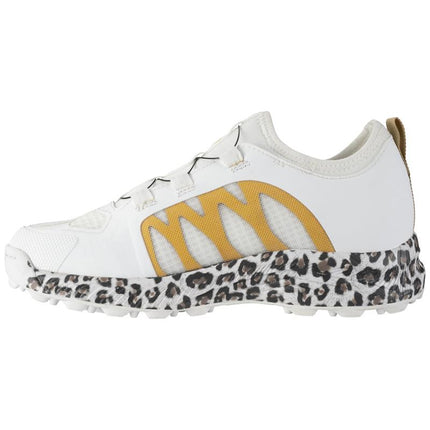Brabo Elite Wh/Gold/Leo QuickLock Junior Hockey Shoes 2026/2027