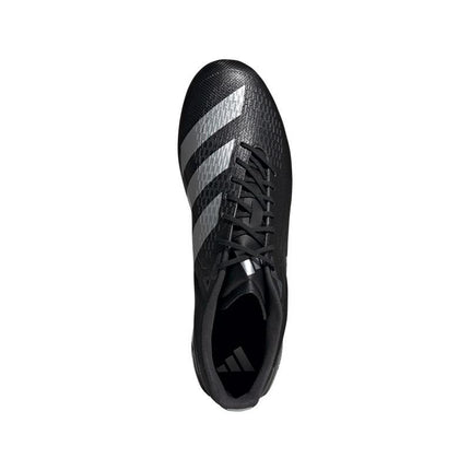 Adidas Adizero RS15 Ultimate SG Rugby Boots Silver/Black