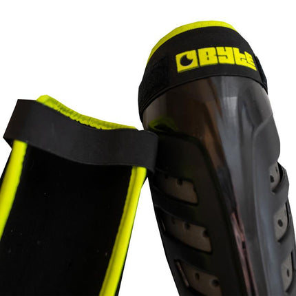 BYTE XR Hockey Shinguards Black/Yellow