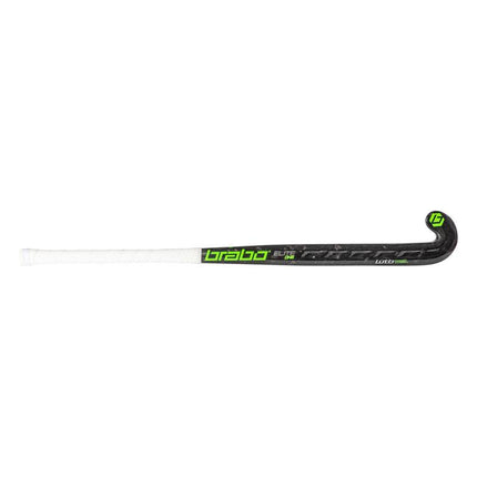 Brabo Elite 1 WTB Forged Carbon ELB DF Hockey Stick Black/Green 2024