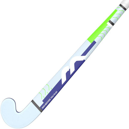 Mercian Genesis CF25 Pro Bend Junior Hockey Stick Grey/Blue 2025