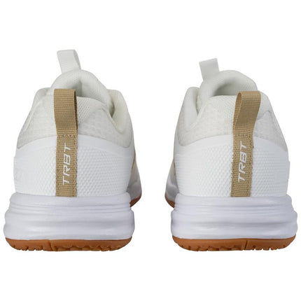 Brabo Tribute Indoor Hockey Shoes White/Gold 2026/2027