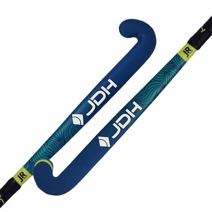 JDH X40 Junior Wooden Genesis Hockey Stick Blue 2025