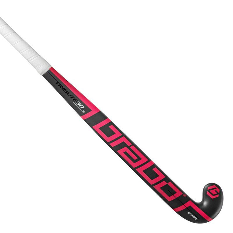 Brabo Tribute 30 CC Hockey Stick Grey/Pink 2024