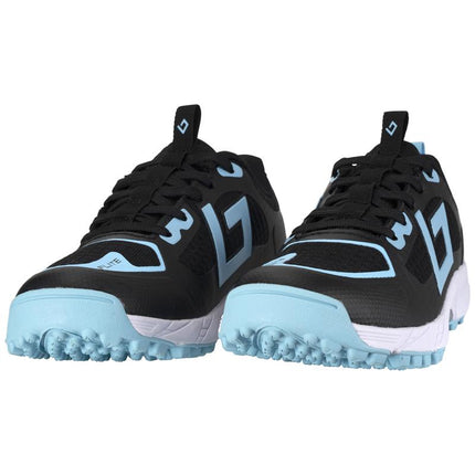 Brabo Tribute Hockey Shoes Black/Blue + Slides 2026/2027