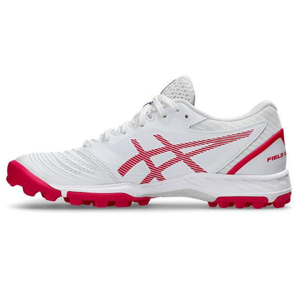 Asics Field Ultimate FF 2 Women's Hockey Shoes White/Bright Rose 2025