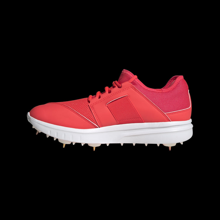 Adidas Howzat Spike Cricket Shoes Lucid Red 2025
