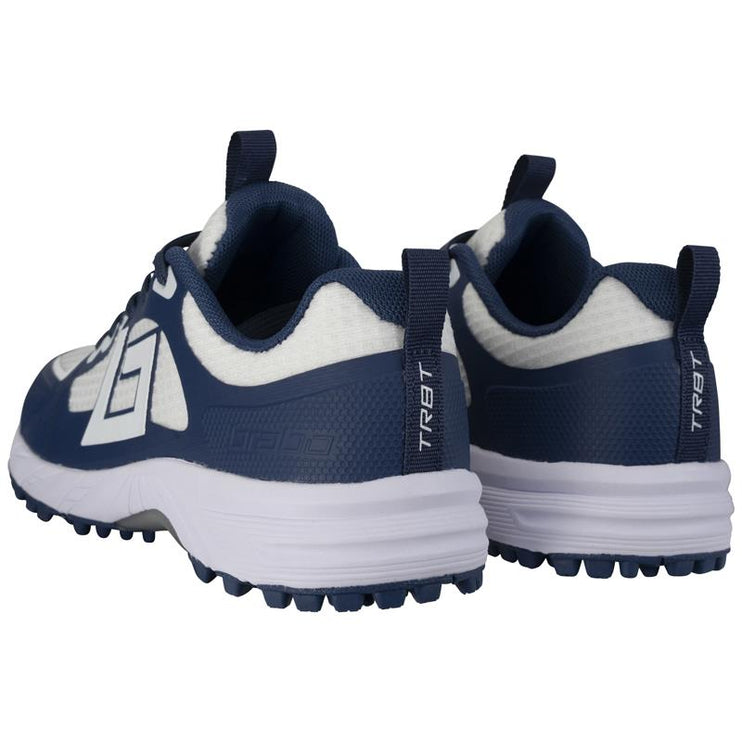 Brabo Tribute Junior Hockey Shoes Navy/White + Slides 2026/2027