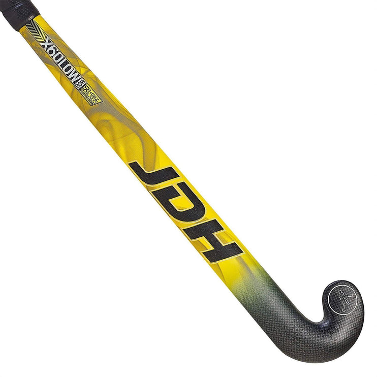 JDH X60TT Low Bow Composite Hockey Stick Yellow 2021