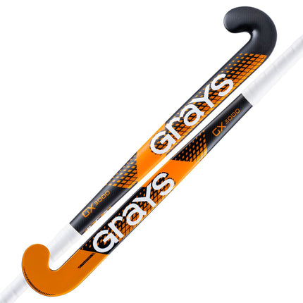 Grays GX3000 Ultrabow Black-Orange Hockey Stick