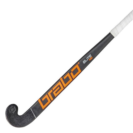 Brabo Elite 2 WTB Forged Carbon LB XL Hockey Stick Black/Orange 2024