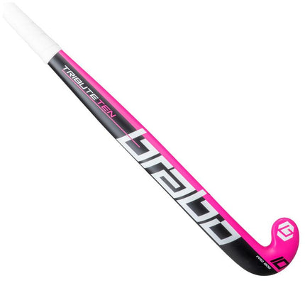 Brabo Tribute 10 Pro Bow Black/Pink Hockey Stick 2025