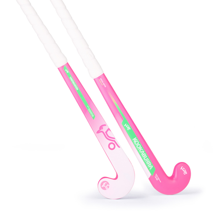 Kookaburra Neon Pink Junior Wooden Hockey Stick 2025