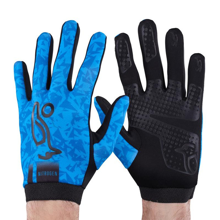 Kookaburra Nitrogen Hockey Gloves Blue