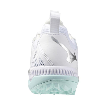 Mizuno Wave Panthera 2 Hockey Shoes White/Blue Tint 2025