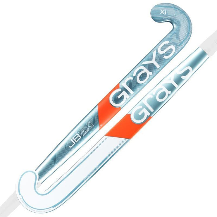 Grays JB6Xi Indoor Hockey Stick 2026/27 - Jumbow profile composite indoor stick with bold 2026 graphics