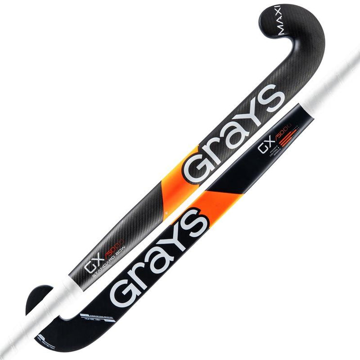 Grays GX5000 Standard Bow MC Hockey Stick Black 2024