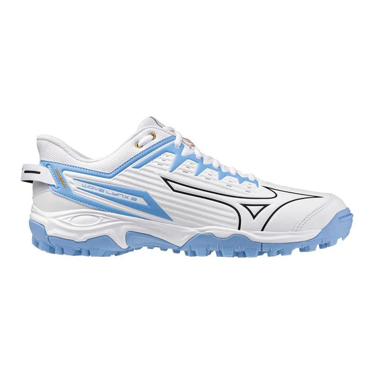 Mizuno Wave Lynx 2 Hockey Shoes White/Celeste SS26