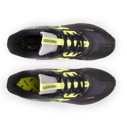 Kookaburra Rogue Junior Hockey Shoes Black/Yellow 2025