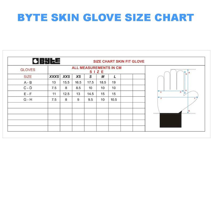 Byte Skin Hockey Gloves Pair
