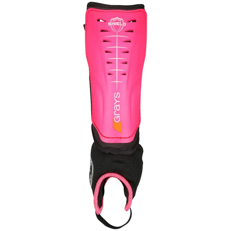 Grays Shield Shinguards Neon Pink Black