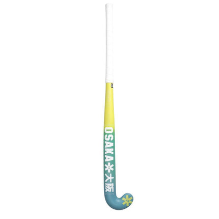 Osaka Mid Bow GF Junior Hockey Stick Retro Blue-Shadow Lime Gradient 2025