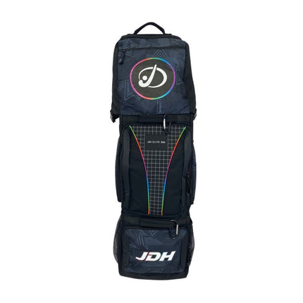 JDH Elite Hockey Bag Black/Rainbow 2022